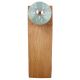 2 Pieces Sea Green Leaf Floral Ceramic Door Stopper